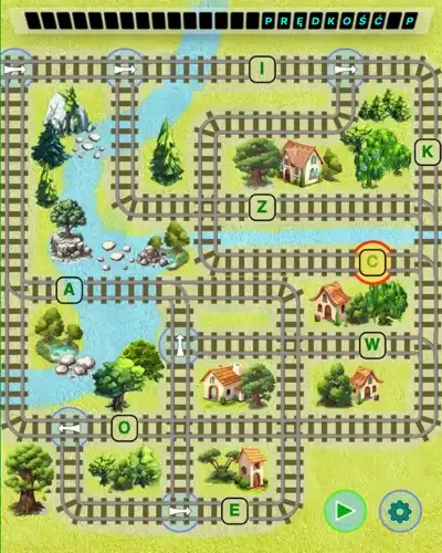 projektika.org train game tablet map